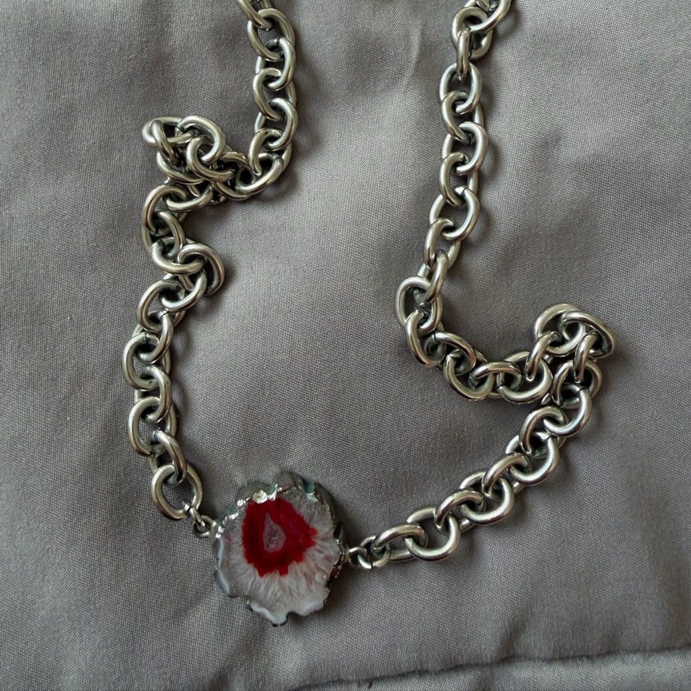 Chain Necklace Gemstone